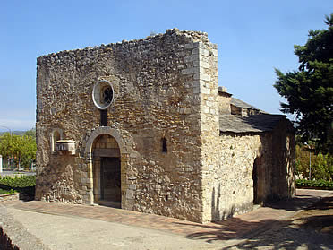Fachada occidental de Sant Joan de Bellcaire