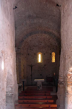 Interior de Sant Joan de Bellcaire