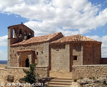 Iglesia de Perdices, a poca distancia de Almaz&aacute;n