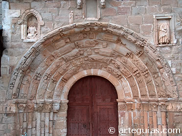 Iglesia de Santa Mar&iacute;a del rey de Atienza, Guadalajara