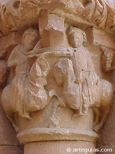 Capitel de la iglesia de Villamayor de Monjard&iacute;n