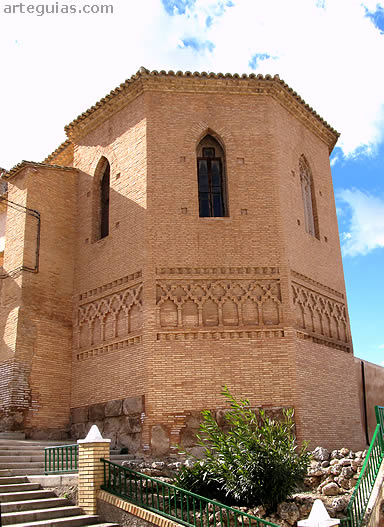 Cabecera de la iglesia de Alberite de San Juan