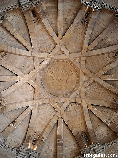 B&oacute;veda de la iglesia del Santo Sepulcro de Torres del R&iacute;o
