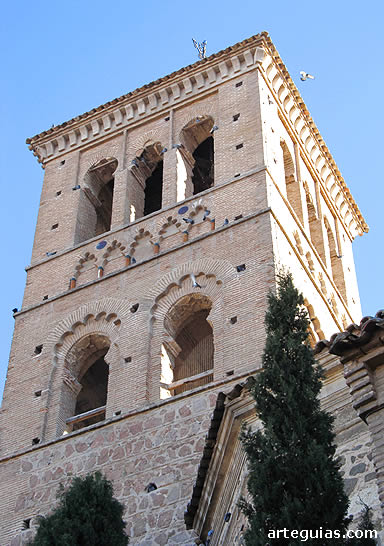 Campanario de la iglesia de San Rom&aacute;n, Toledo