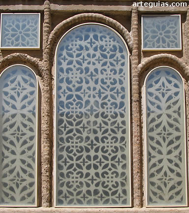 Detalle de las celos&iacute;as mud&eacute;jares