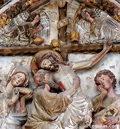 Descendimiento g&oacute;tico. catedral de Burgos