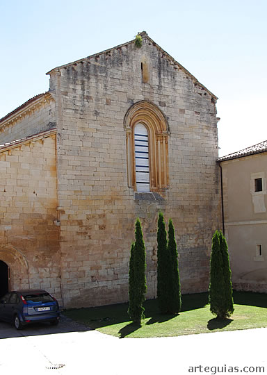 Hastial de la iglesia del monasterio