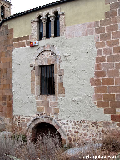 Muro exterior de cerramiento del actual museo