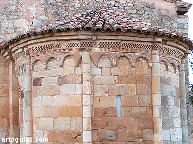 Estructura y decoraci&oacute;n del &aacute;bside