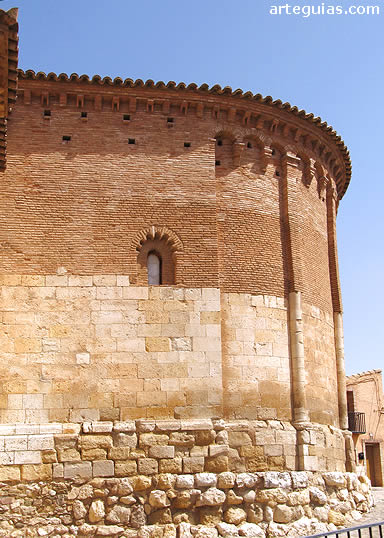 Cabecera de la iglesia de San Juan de Daroca