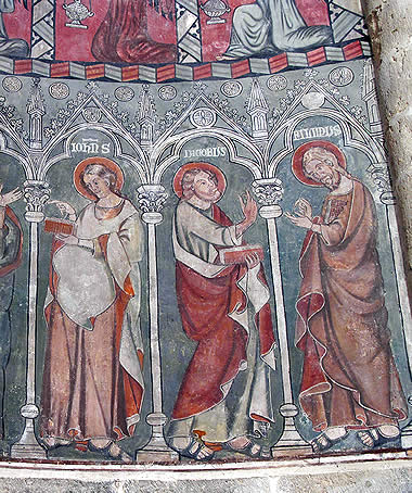 Pinturas g&oacute;ticas de San Miguel de Daroca