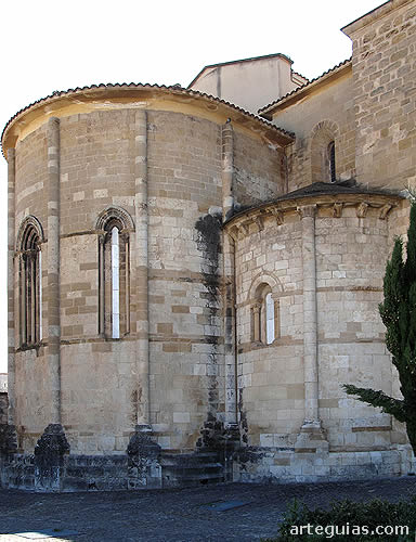 Cabecera de la iglesia de San Miguel de Estella, Navarra