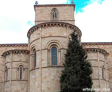 Cabecera y cimborrio de la iglesia de San Vicente