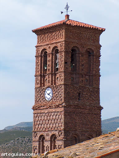 Parte superior de la torre