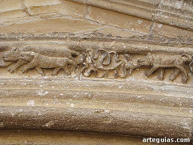 Escena de caza del jabal&iacute;