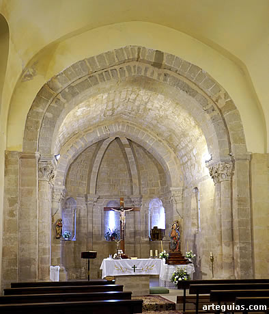 Iglesia de Villaseca: Interior de la cabecera
