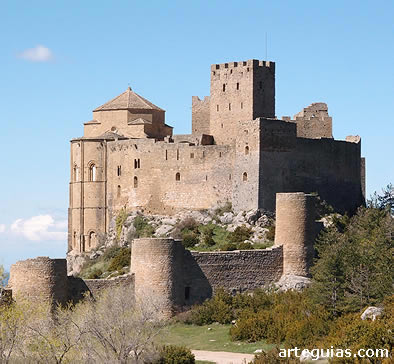 Castillo de Loarre, uno de los monumentos estelares de la Hoya de Huesca
