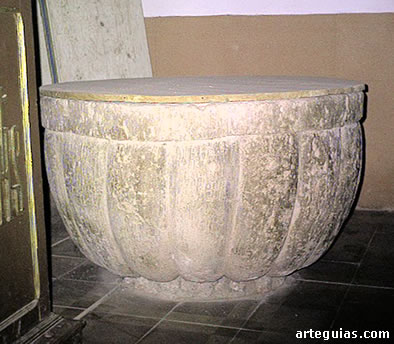 Pila Bautismal de la iglesia de Mazagatos