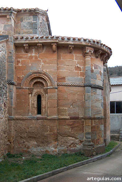 Iglesia de Pozancos: cabecera