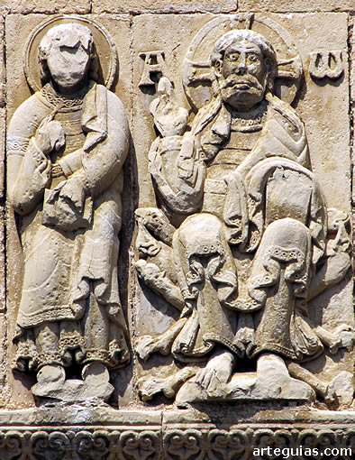 Cristo en Majestad. Santa Mar&iacute;a de Uncastillo