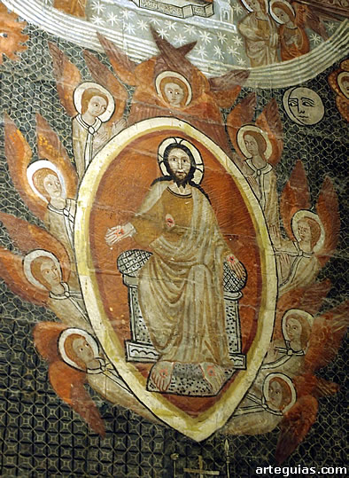 Pintura mural g&oacute;tica en la Catedral Vieja de Salamanca