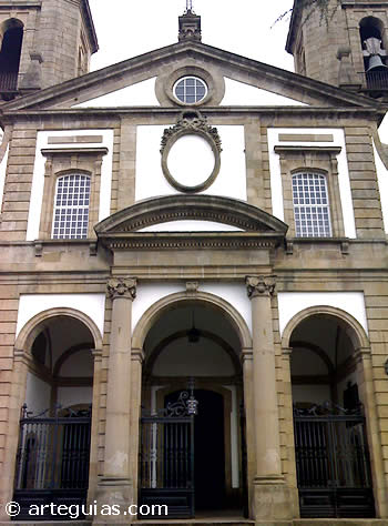 Fachada de la Concatedral de Ferrol, A Coruña