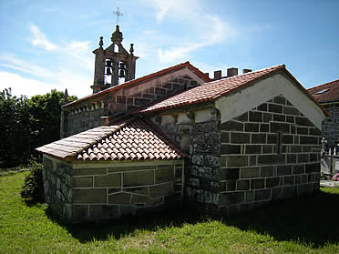 Santa Mari&ntilde;a de Cerdeda, en el Concello de Taboada