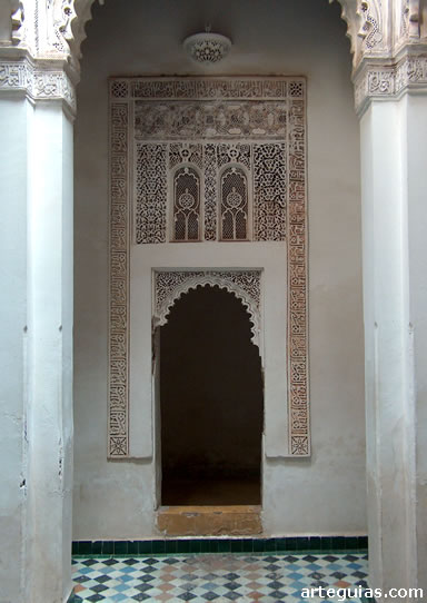 Pasillo de comunicaci&oacute;n entre las celdas