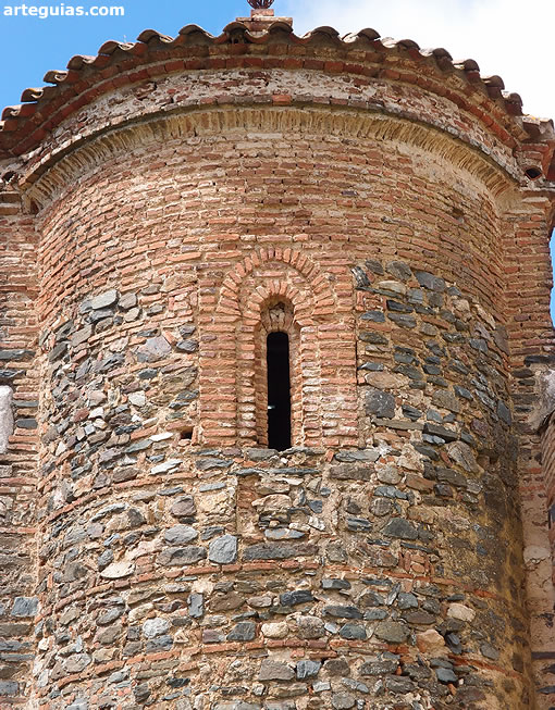 Primer plano del ábside