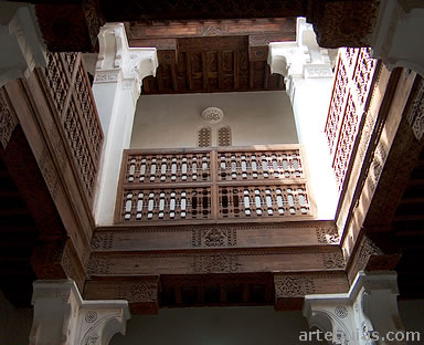 Patio interior del &aacute;rea de las celdas