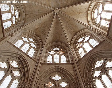 Cabecera de la iglesia del monasterio