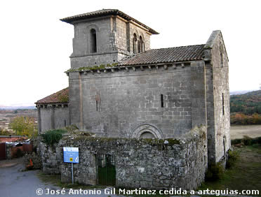 Iglesia del antiguo monasterio de San Miguel de Eir&eacute;
