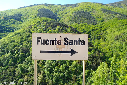 Fuente Santa del Monasterio de Valvanera