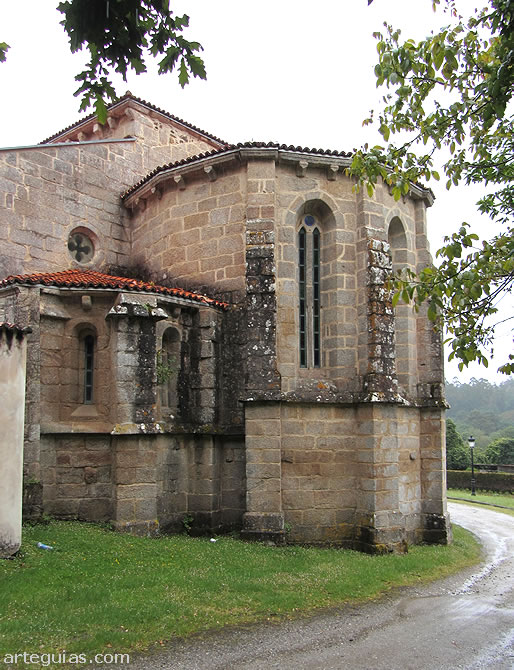 San Nicolas de Cines: primer plano de la cabecera