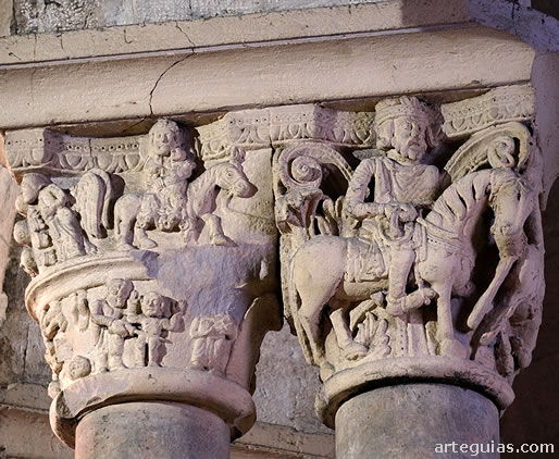 Capiteles del Ciclo de la Natividad