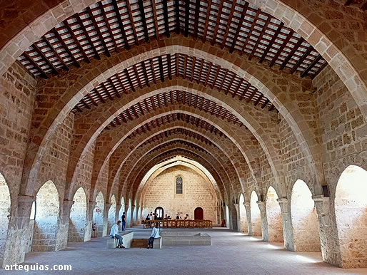 Dormitorio de los monjes