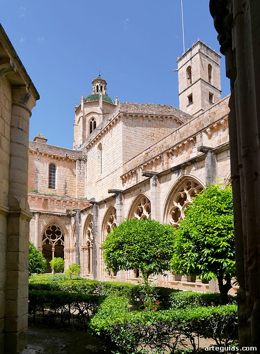 Monasterio de Santes Creus, Tarragona: aspecto del claustro