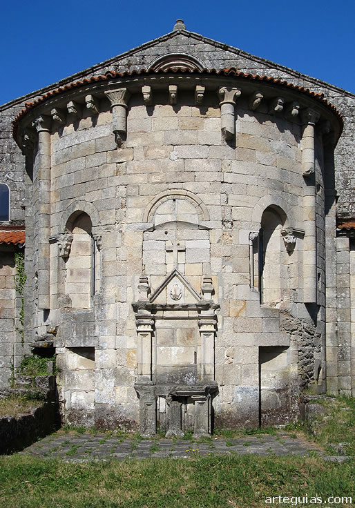 Ábside central transformado en el siglo XVIII