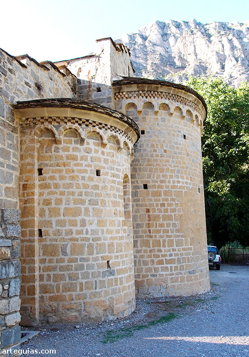 Cabecera de la iglesia del Monasterio de Ala&oacute;n