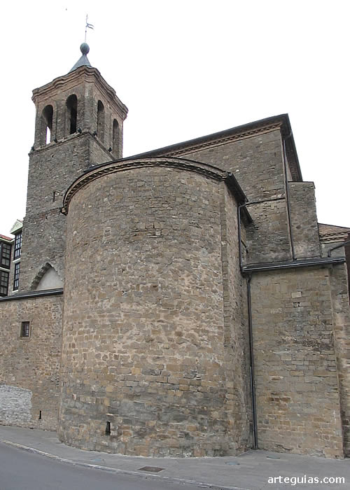 &Aacute;bside de la iglesia de San Gil