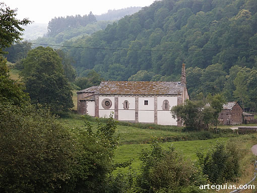 Iglesia del antiguo Monasterio de Santa Mar&iacute;a de Penamaior, Lugo