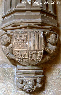 M&eacute;nsula del claustro. O&ntilde;a.