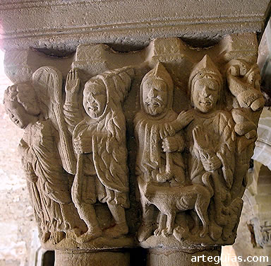 Los pastores acuden a adorar al Ni&ntilde;o