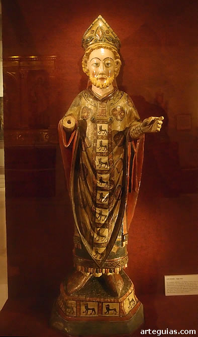 El Monasterio de Santa Mar&iacute;a del Salvador de Ca&ntilde;as conserva una rica colecci&oacute;n de obras de arte mueble de diferentes &eacute;pocas y estilos