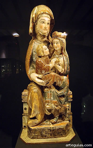 Grupo de Santa Ana, la Virgen y el Ni&ntilde;o.