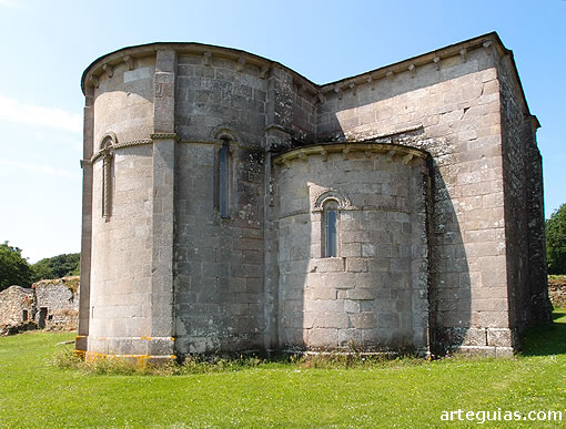 Cabecera de la iglesia de San Salvador de Vilar de Donas