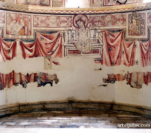 Pinturas g&oacute;ticas de la iglesia de Vilar de Donas