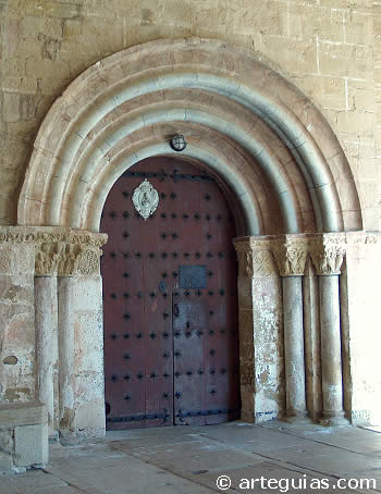 Portada de Eguiarte, Navarra