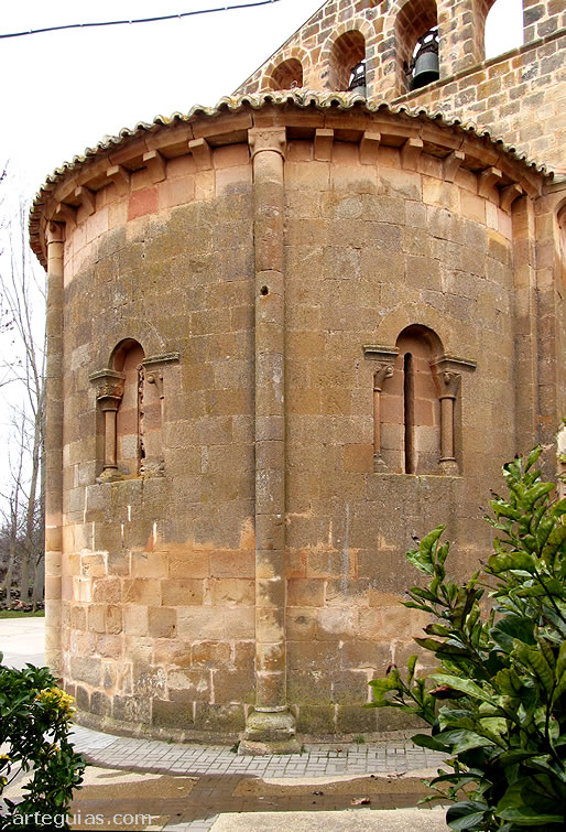 Iglesia de Fuensa&uacute;co, Soria: &aacute;bside