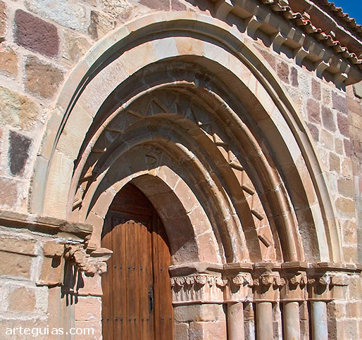 Portada rom&aacute;nica del sur